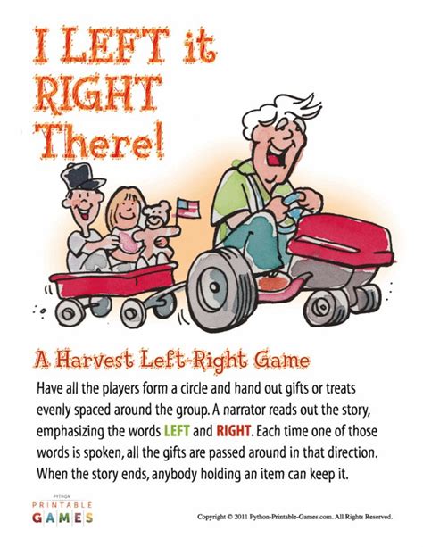 This is education by stealth, and perfect for families who study the Scriptures. . Funny left right game story any occasion